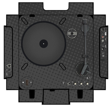 Numark PT 01 incl. Sides Skin Gradienter Grey